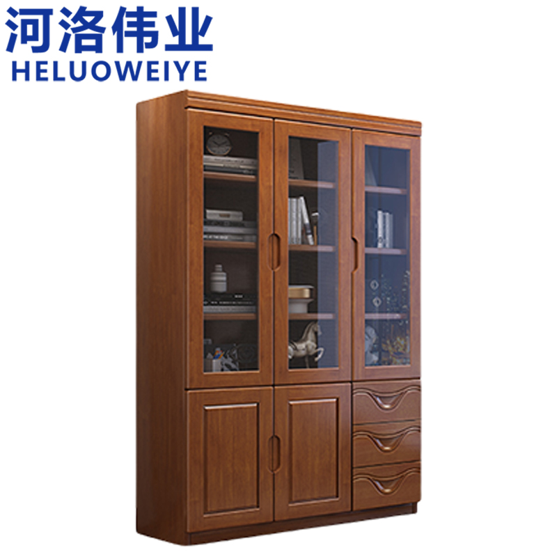 河洛伟业 书柜1.2米 台