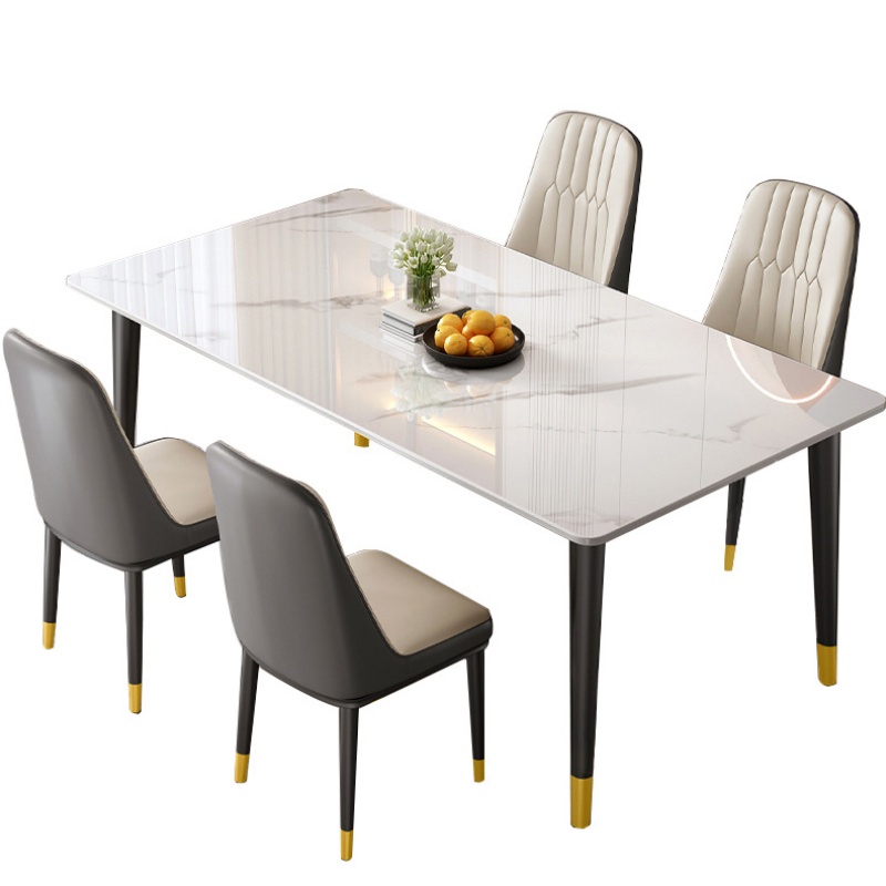 依韵珂餐桌一桌四椅180*90*75cm套高清大图