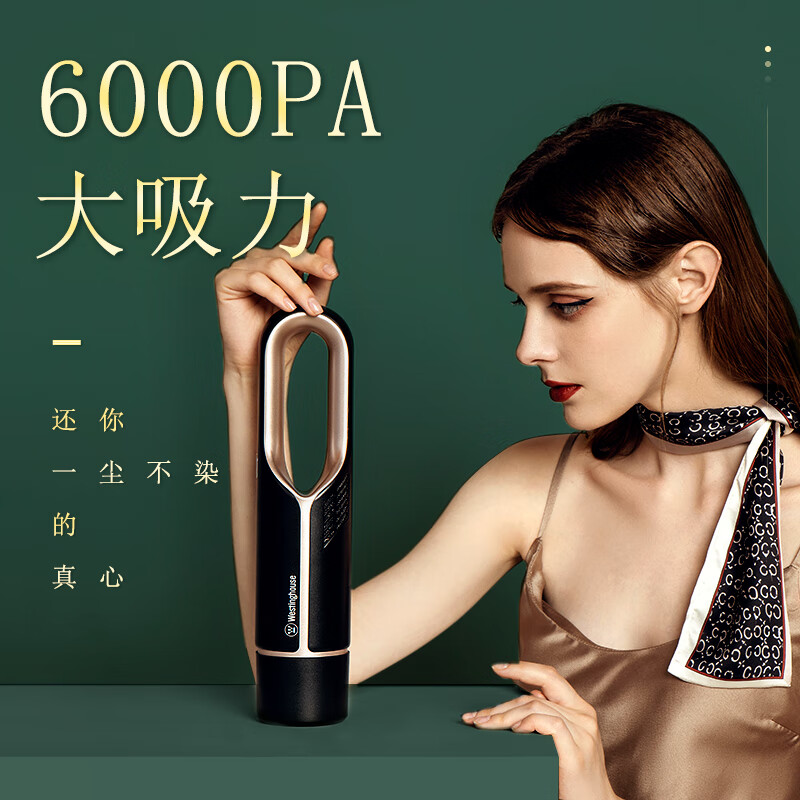 西屋(Westinghouse)迷你吸尘器手持便携家用车载吸尘器WXC-11A高清大图