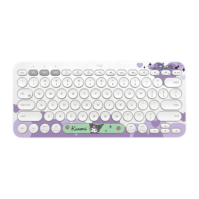 罗技(Logitech)K380无线蓝牙键盘 酷洛米联名款-特别款