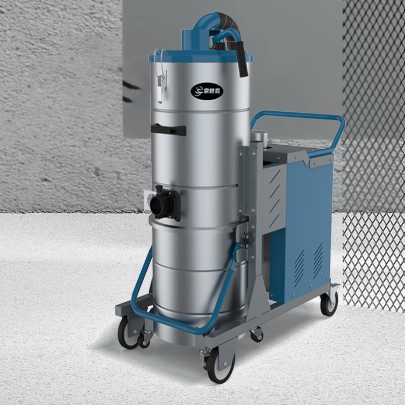 京世嘉 工业吸尘器 90L 380V 2200W JS90/22G 蓝色 BDZSSC高清大图