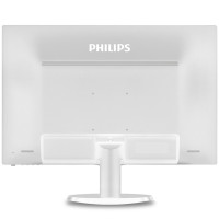 飞利浦(PHILIPS) 显示器 23.6英寸 VA广视角LED全高清液晶电脑显示屏 243V5QSW(白色)