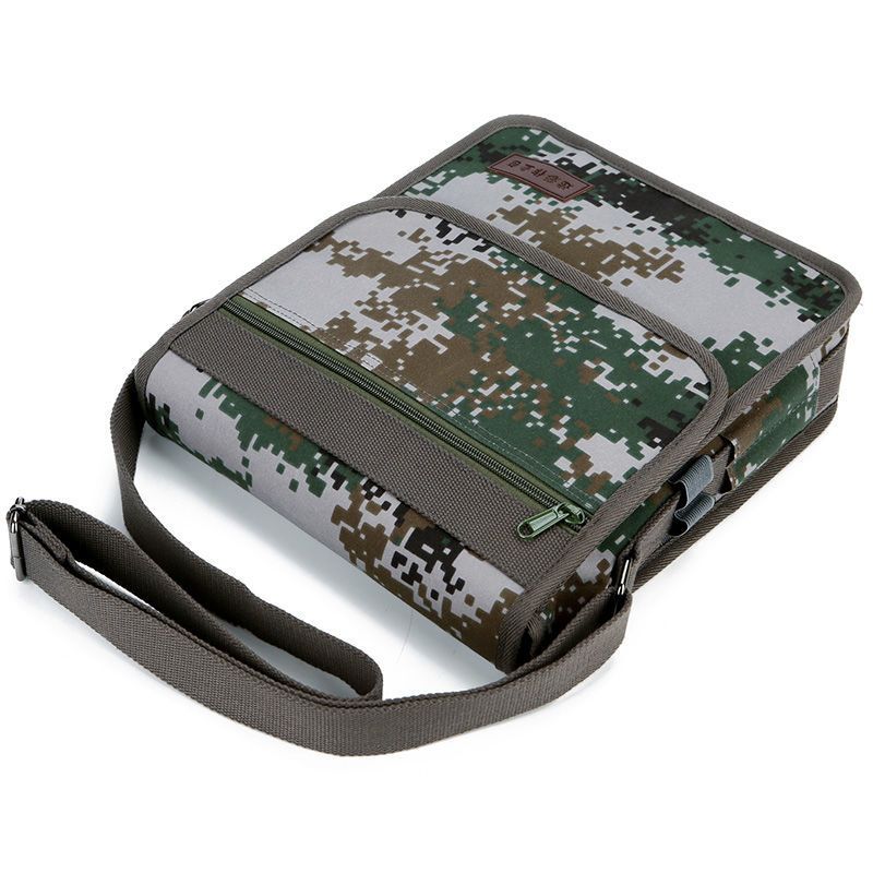 路指挥作业包加厚指挥挎包单兵作业包战术背包单肩包迷彩作业包