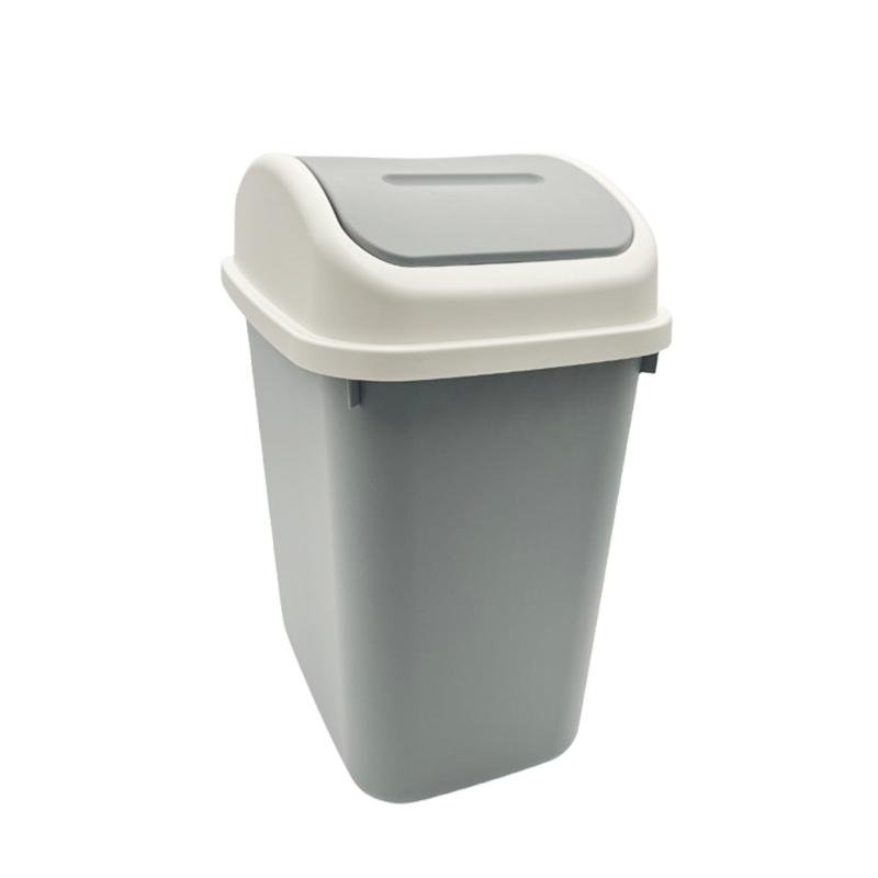 锦创天诚 大容量家用带盖垃圾桶摇盖纸篓/个高清大图