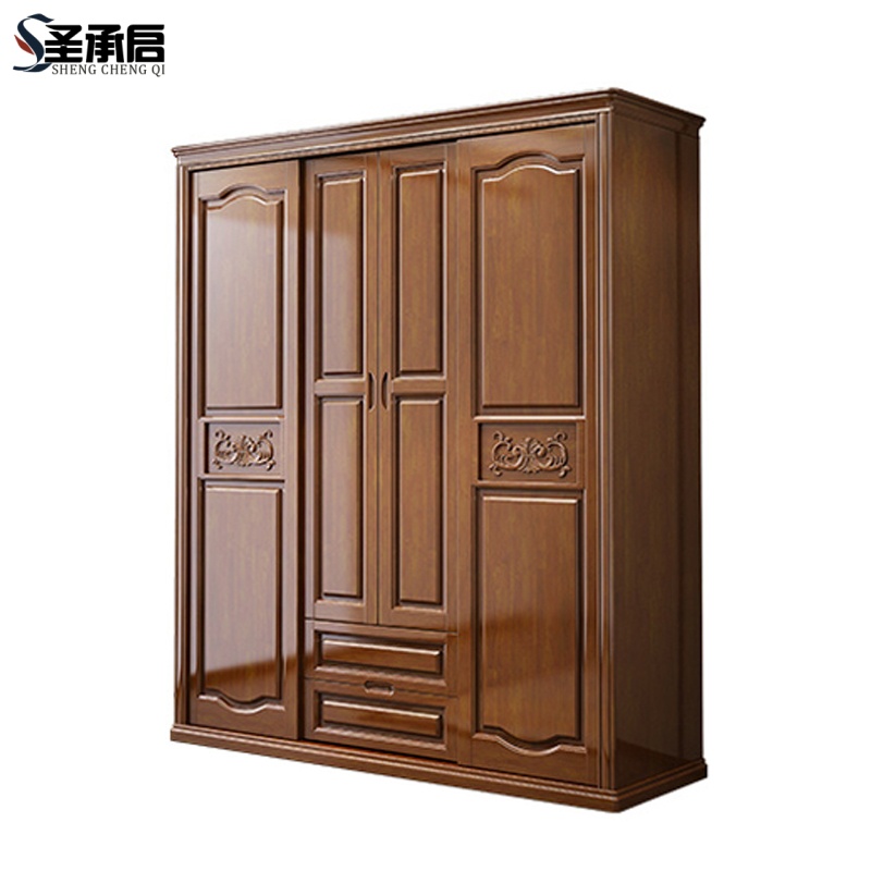 圣承启衣帽柜四门台高清大图