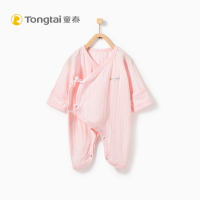 童泰TONGTA婴幼儿内衣I纯棉初生儿和服蝴蝶哈衣0-6个月宝宝闭裆连体衣爬爬服婴幼儿通用66cm