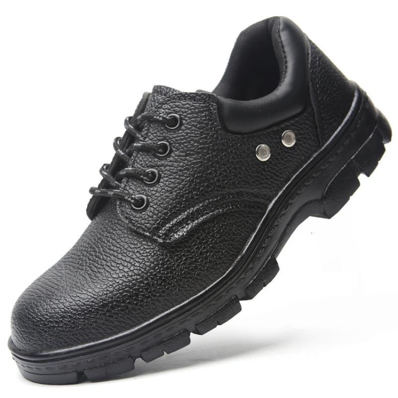 卡特骆驼品牌劳保鞋男冬季加绒防臭轻便钢板防砸防刺穿耐磨防滑工地老