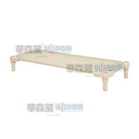 华森葳 便携式可堆叠儿童床（140） 轻便托育床 110×56×20cm