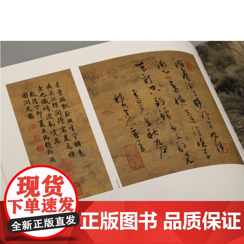中国绘画名品:吴镇洞庭渔隐图 双桧平远图 上海书画出版社 正版书籍高清大图