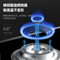 长虹(CHANGHONG) 家用集成灶21m³一体式灶家用环保灶自动清洗油烟机侧吸式大吸力烟灶消一体机套装液化气