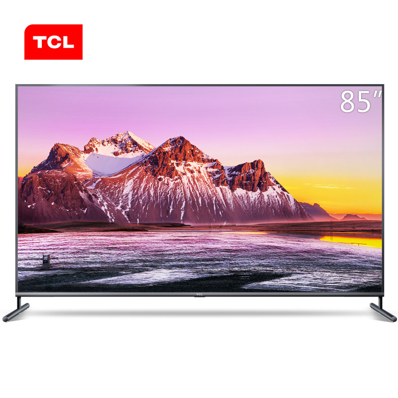 TCL 85X6C 85英寸高端巨幕 超清4KHDR全面屏 2+16G高配置人工智能电视机