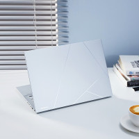 华硕(ASUS)灵耀14 13代酷睿I9-13900H 32G 1TB OLED 2.5K 冰川银 核显超轻薄14英寸超轻薄高色域商务办公高性能金属机身笔记本电脑
