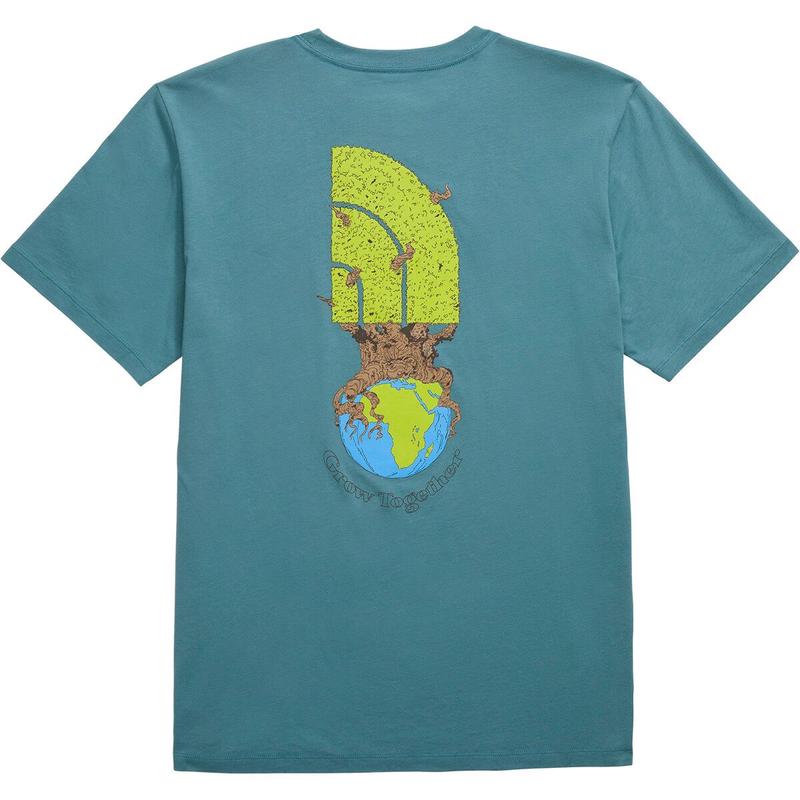 北面男士短袖T恤环保速干户外休闲图案设计透气舒适正装高清大图