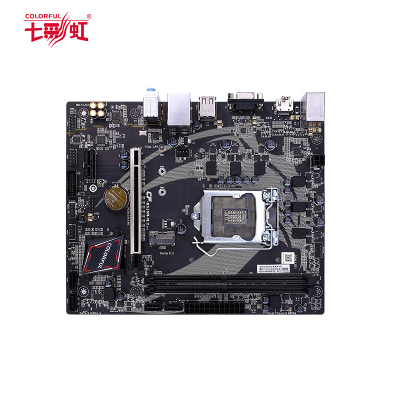 七彩虹(Colorful)战斧H310M-M.2魔音版 V21 游戏主板 (Intel H310/LGA 1151)