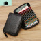卡包大容量简约男士皮多卡位位防消磁小拉链包卡片包卡夹女NEW LAKE女士钱包/卡包