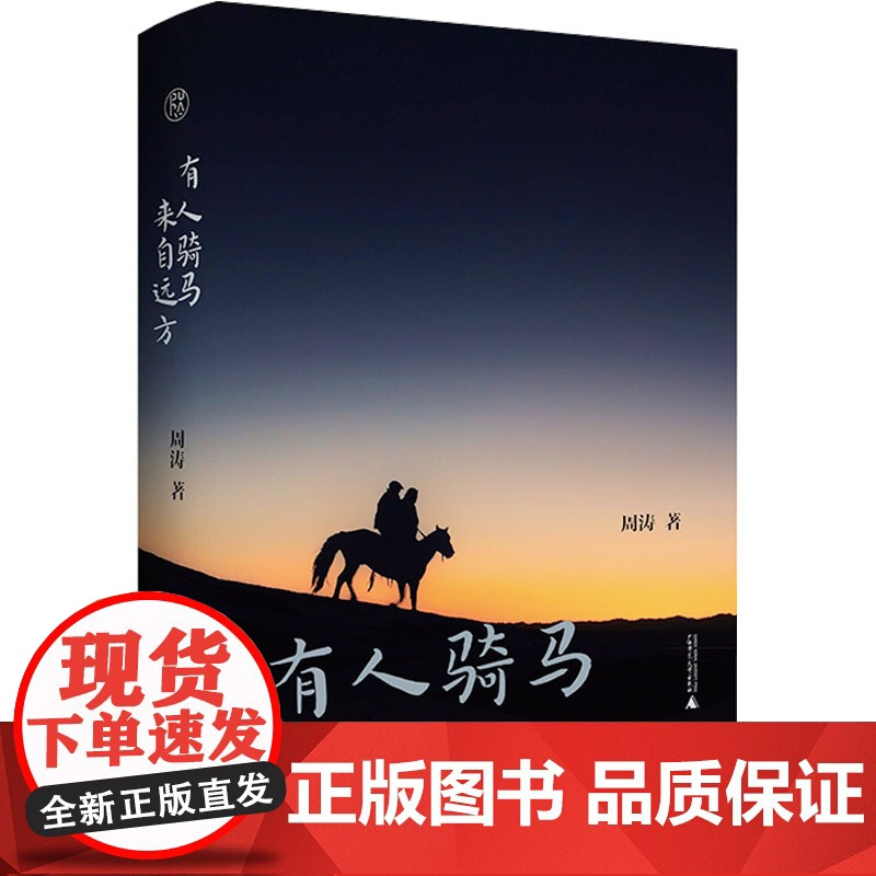 有人骑马来自远方 周涛著 著 散文 文学 广西师范大学出版社