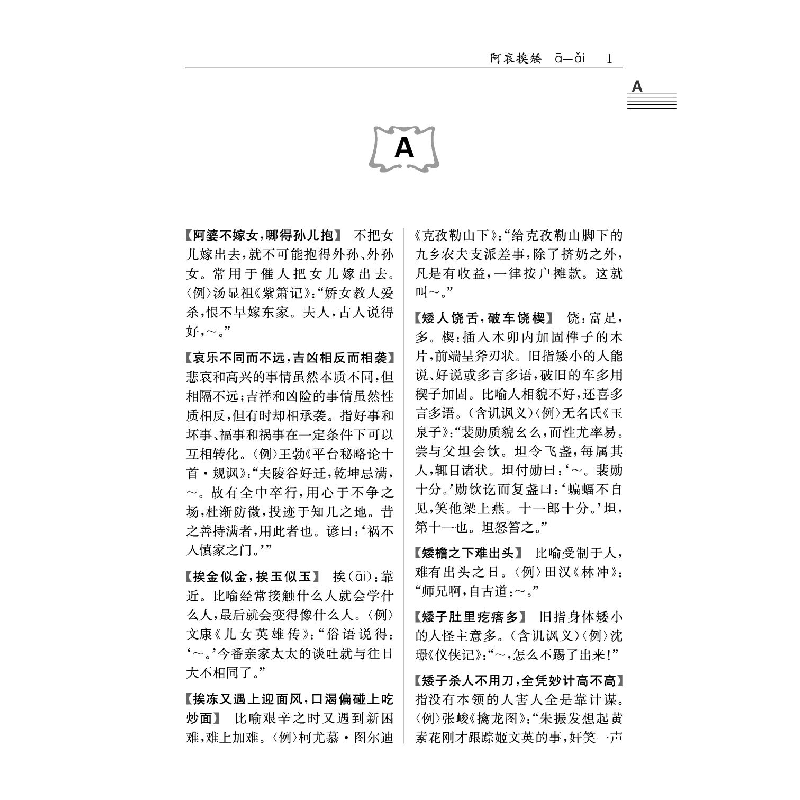 醉染图书谚语大词典9787557905040高清大图