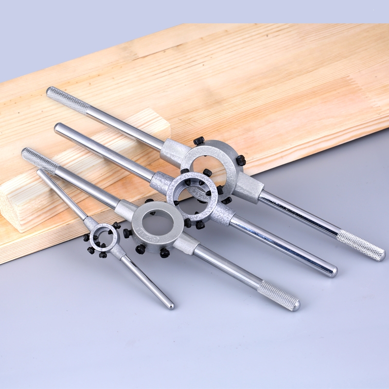 锌合金圆板牙扳手绞手公制阿斯卡利铰手圆板牙架攻丝器工具m2m36参数