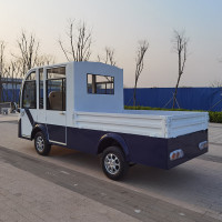 浩晟 电动观光车电动巡逻车5座厂区转运皮卡平板搬运车货车 电池配件