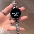 适用于华为GT5表带gt6女款手表表带watch5/4Pro新款满钻金属3139B