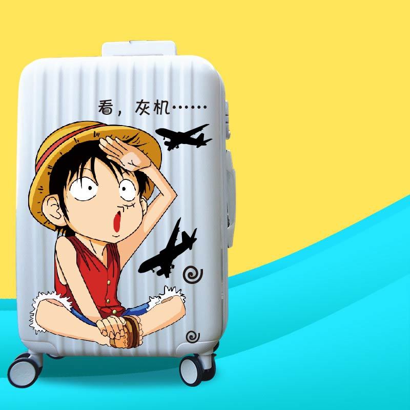 大号210海贼王贴纸超大海贼王行李箱贴纸艾斯路飞旅行箱贴纸航海王