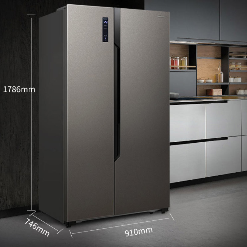 海信(Hisense)BCD-650WFK1DPUQ 650升对开门冰箱 变频风冷无霜