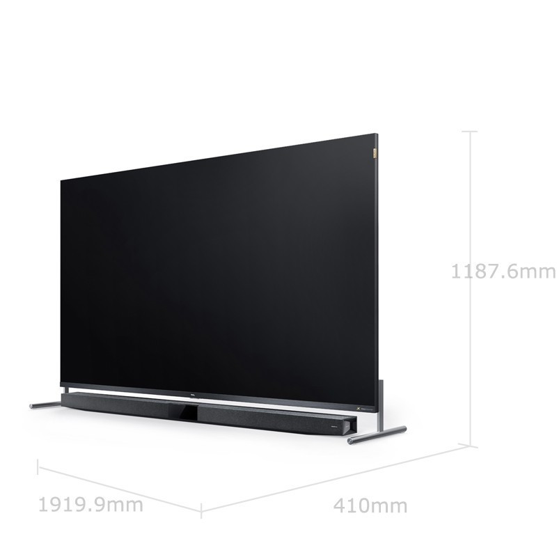 TCL 85X9 85英寸 QLED量子点8K超高清全场景AI人工智能液晶电视