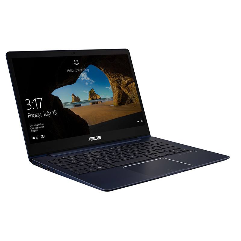 华硕(ASUS) 灵耀U3100UA 13.3英寸窄边框轻薄笔记本电脑(i5-8250U 8G 256G 集显 尊爵蓝)