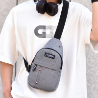 新款胸包斜挎包 灰色