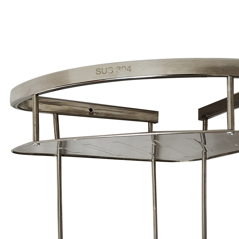 金迪乐浴室三角架壁挂转角架子加厚款23*23*35cm/组高清大图