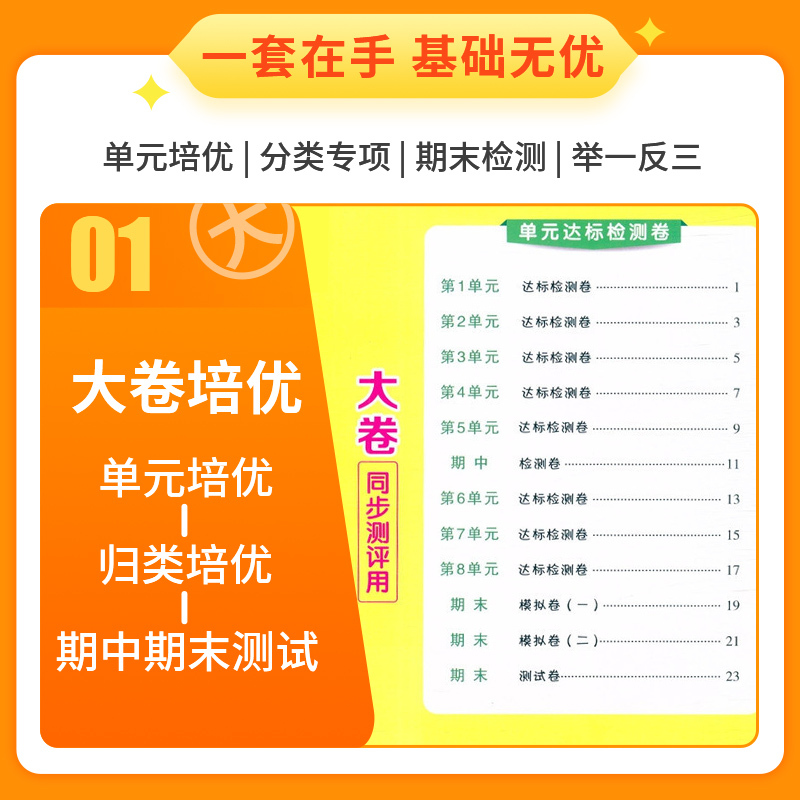 语文 (人教版) 六年级上 [正版]2023荣德基好卷一年级二年级三四五六年级上册下册语文数学英语全套人教版小学同步练习