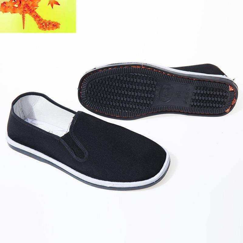 老北京男新款布鞋千层底布鞋老八路布鞋手工布鞋男士单鞋简畅