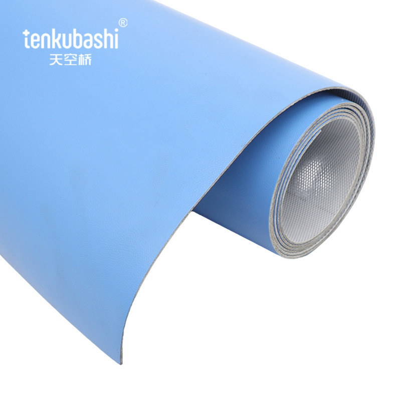 天空桥 PVC地板革 浅蓝色2.0mm 卷高清大图