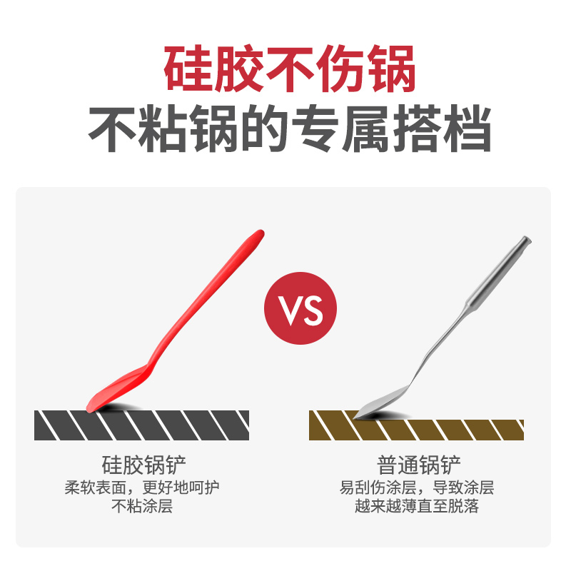 炊大皇(COOKER KING) 硅胶大锅铲 WG37039