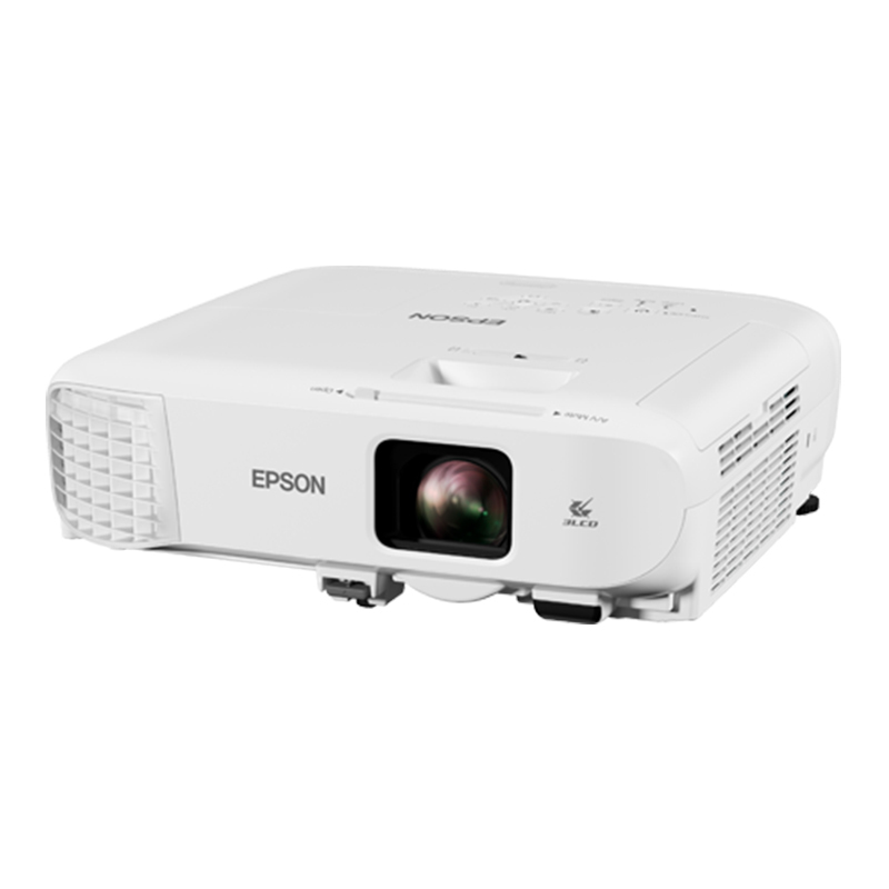 爱普生(EPSON) CB-972 高亮办公投影仪 商用家用投影仪 (4100流明 标清 双HDMI接口 支持侧面投影)高清大图