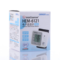 欧姆龙(OMRON)电子血压计 HEM-6121 全自动家用智能加压手腕式血压仪精准测量