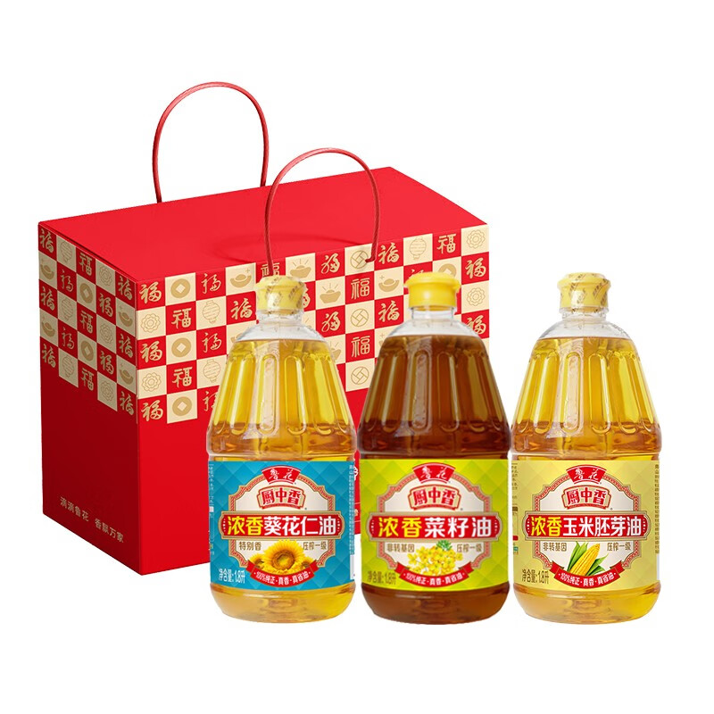 鲁花 吉运满堂礼盒A(单位:件)