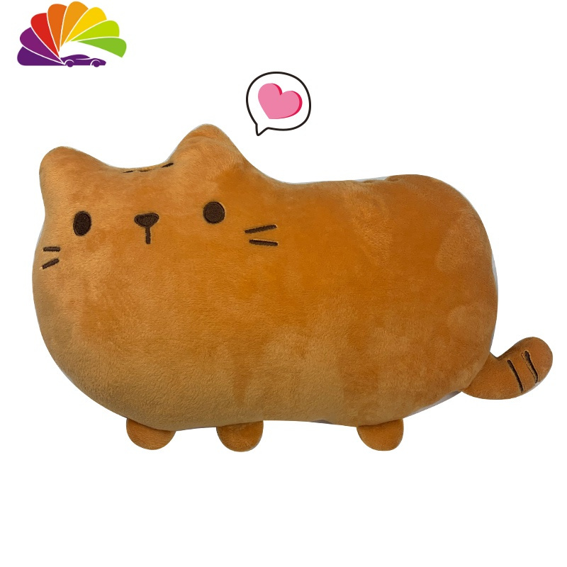 舒适主义汽车头枕护颈枕卡通可爱猫咪靠枕车用座椅车枕车载车用靠枕头