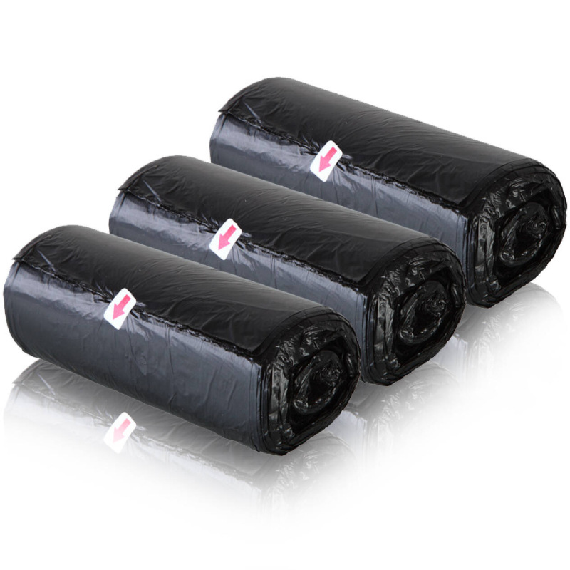 齐心 L110 垃圾袋30个三组装(45*50cm*30个*3卷) 黑 DMS