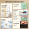 美的(Midea)340一级能效双变频法式多门四开门小型白色家用冰箱超薄风冷无霜节能低噪MR-340WFPE白色以旧换新