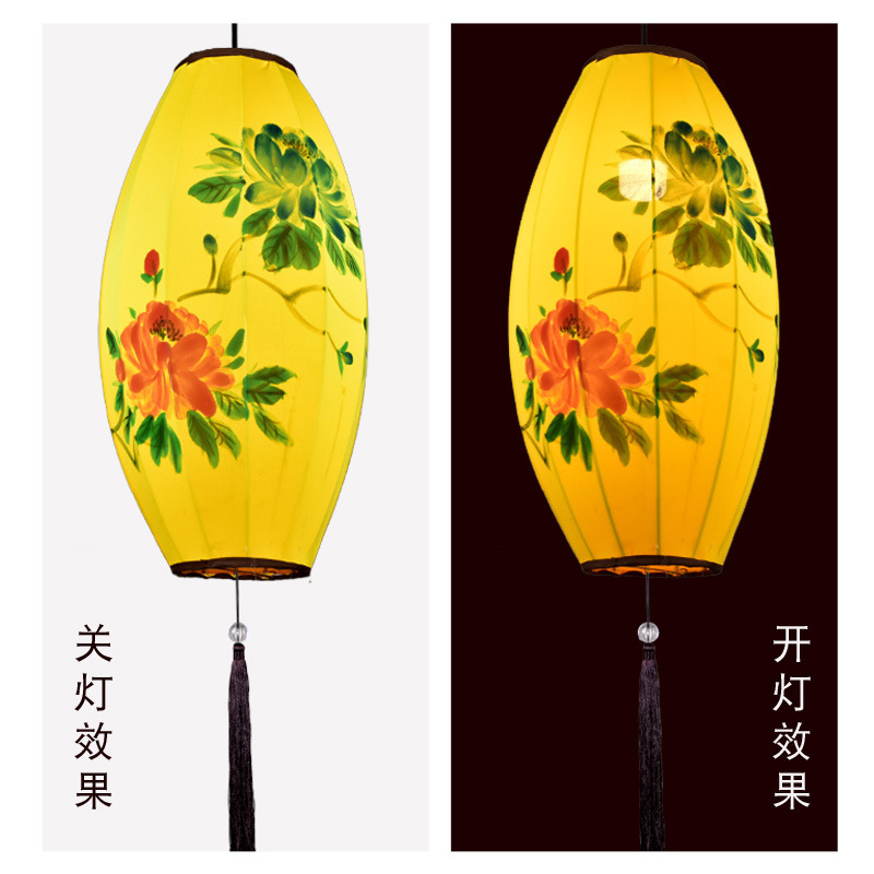 铁迅布艺橄榄灯笼X36 个 60cm C款