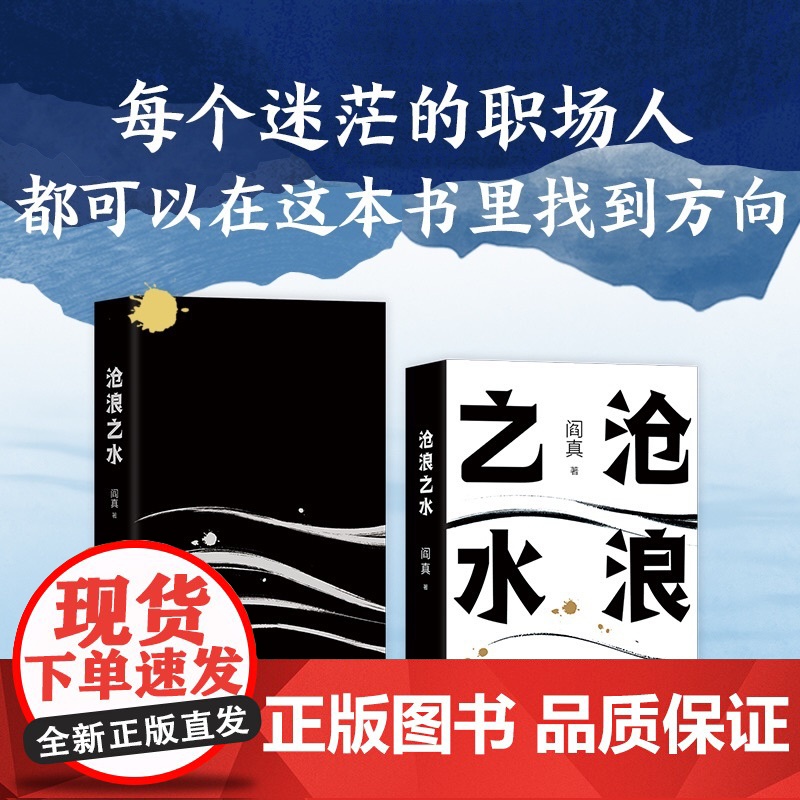 [正版书籍]沧浪之水 阎真著 经典官场小说现当代小说 活着之上短篇长篇小说官场职场书籍排行榜茅盾文学奖提名高清大图