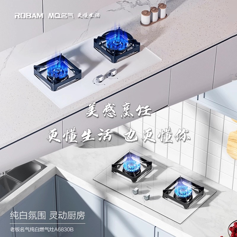 名气燃气灶JZT-A6830B高清大图