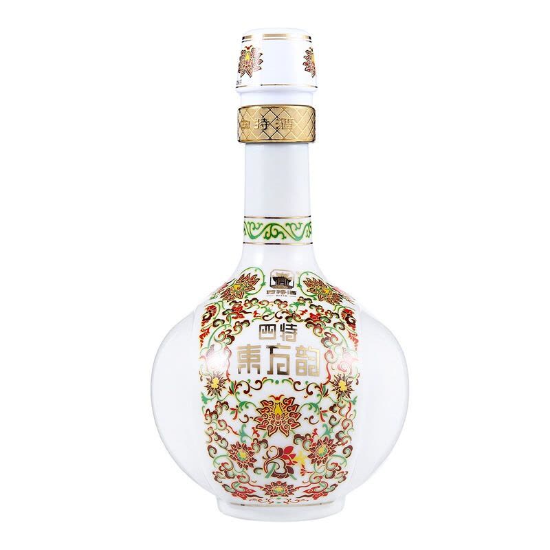 四特酒白酒东方韵弘韵52度500ml 单瓶装特香型白酒(新老包装随机发货
