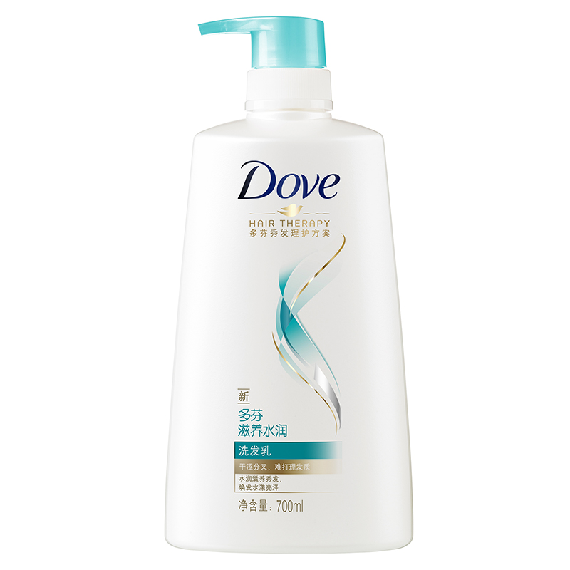多芬(Dove)洗发水 滋养水润洗发乳 700ml[联合利华]高清大图