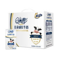 伊利QQ星成长牛奶全聪/健固可选125ML*20盒 10月全聪