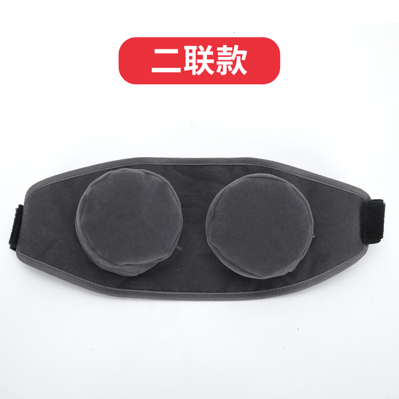 卜吻中医保健 艾灸盒 随身灸 艾灸无烟包纯铜 艾灸仪器家用艾条艾柱 颈椎艾灸盒 两联无烟包（送5粒艾柱））