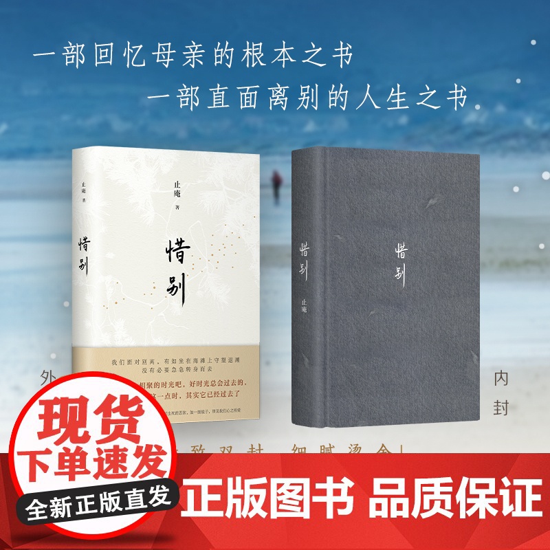 惜别 止庵 著 现代/当代文学文学 正版图书籍 北京十月文艺出版社高清大图
