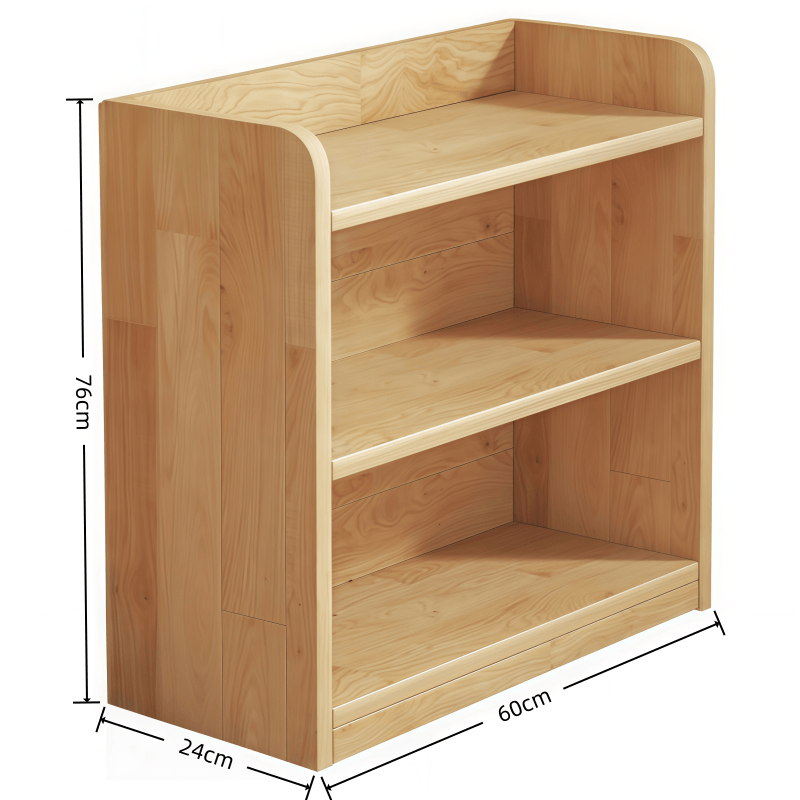 鑫木樽书架60*24*76cm个高清大图