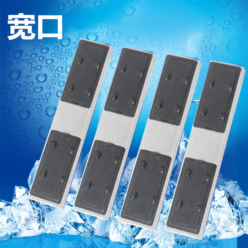 妙洁拖把头对折拖把通用型替换装吸水胶棉海绵墩布4个特卖 灰色宽口四只透明袋包装通用装